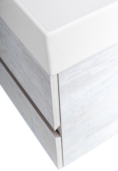 Тумба под раковину Cezares Molveno 46 60 MOLVENO 46-60-2C-SO-LB подвесная Legno Bianco