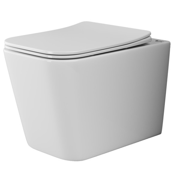 Унитаз Ceramicanova Cubic CN1806 подвесной с сиденьем Микролифт