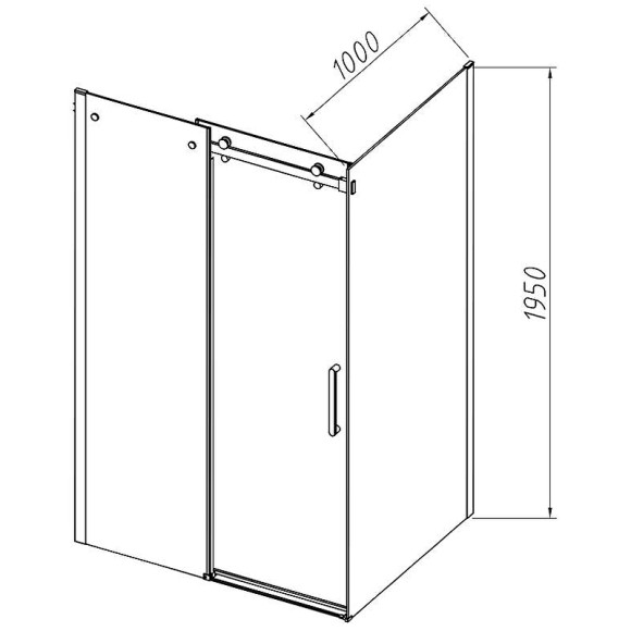 Душевой уголок Vincea Como-N 130x100 VSR-4CN1013CL профиль Хром стекло прозрачное Душевой уголок Vincea Como-N 130x100 VSR-4CN1013CL профиль Хром стекло прозрачное