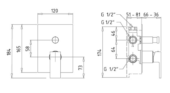 Смеситель для душа Migliore Kvant 30439 Черный матовый Смеситель для душа Migliore Kvant 30439 Черный матовый