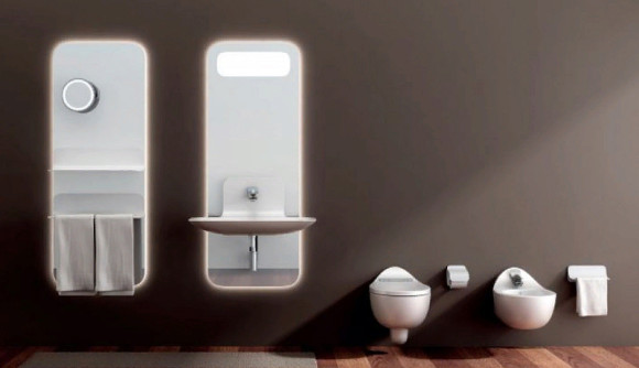 Биде Creavit Foglia FG510-00CB00E-0000 подвесное Белое