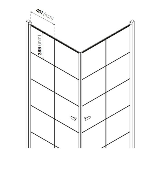 Душевой уголок New Trendy New Soleo Black 90х90 D-0285A/D-0285A профиль Черный стекло прозрачное Душевой уголок New Trendy New Soleo Black 90х90 D-0285A/D-0285A профиль Черный стекло прозрачное