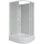 Душевая кабина Niagara Promo 90x80 L P90/80/26L/MT/BK без гидромассажа