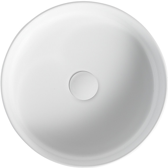 Тумба с раковиной Orange Line 60 Li-60TubMDF+B09-360W подвесная Черная матовая