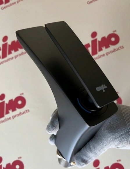 Смеситель для раковины Timo Helmi 4061/03F Черный матовый