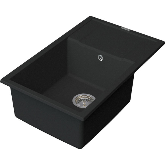 Кухонная мойка Point Велета 78 PN3002B Черная Кухонная мойка Point Велета 78 PN3002B Черная