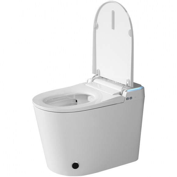 Унитаз биде Abber Bequem AC1117S приставной с сиденьем Микролифт Унитаз биде Abber Bequem AC1117S приставной с сиденьем Микролифт