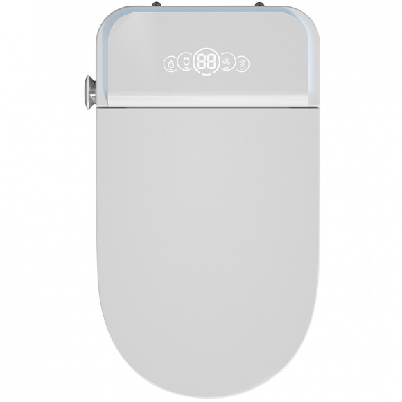 Унитаз биде Abber Bequem AC1117S приставной с сиденьем Микролифт Унитаз биде Abber Bequem AC1117S приставной с сиденьем Микролифт