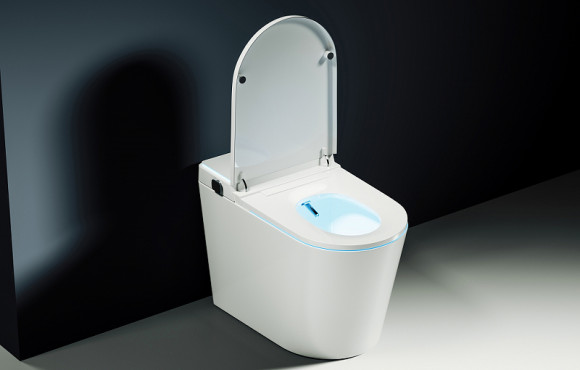 Унитаз биде Abber Bequem AC1117S приставной с сиденьем Микролифт Унитаз биде Abber Bequem AC1117S приставной с сиденьем Микролифт