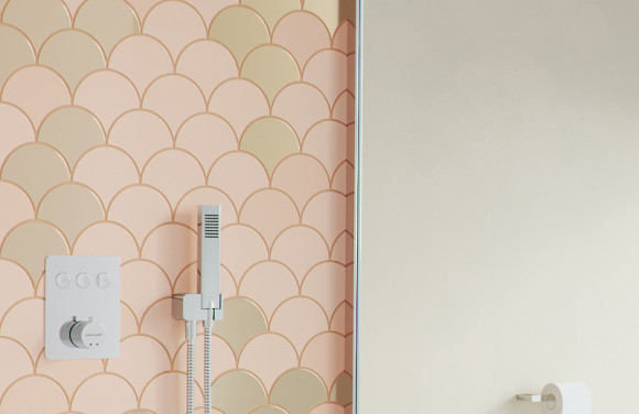 Смеситель для душа Excellent Krotos AREX.8046CR с термостатом Хром