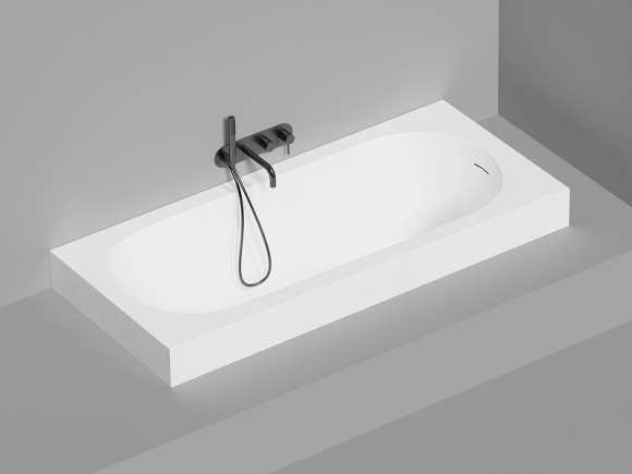 Ванна из искусственного камня Salini Ornella Kit 180х80 102412G Белая глянцевая Ванна из искусственного камня Salini Ornella Kit 180х80 102412G Белая глянцевая