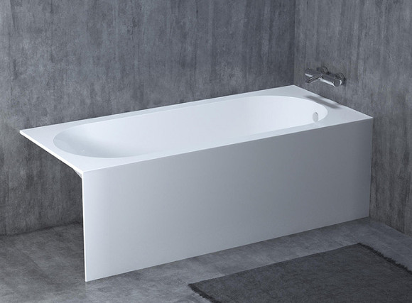 Ванна из искусственного камня Salini Ornella Kit 180х80 102412G Белая глянцевая Ванна из искусственного камня Salini Ornella Kit 180х80 102412G Белая глянцевая