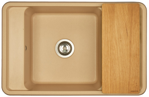 Кухонная мойка Aquaton Беллис 78 1A725032BS260 Латте
