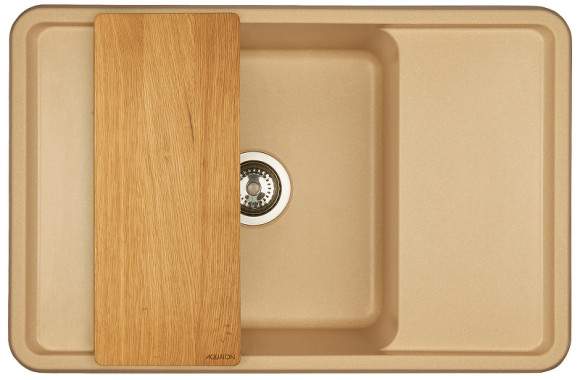 Кухонная мойка Aquaton Беллис 78 1A725032BS260 Латте