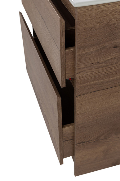 Тумба под раковину BelBagno Kraft 80 KRAFT-800-2C-PIA-RT Rovere Tabacco