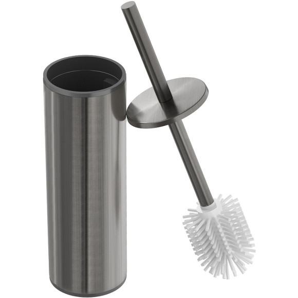 Ершик для унитаза Cezares Relax RELAX-TBS-M-GM Оружейная сталь