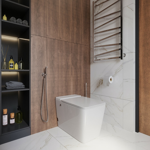 Унитаз Grossman GR-PR-5501 приставной с сиденьем Микролифт Унитаз Grossman GR-PR-5501 приставной с сиденьем Микролифт