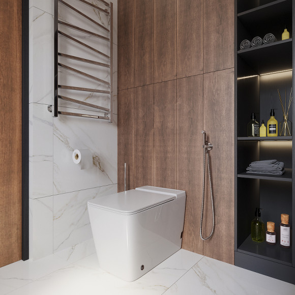 Унитаз Grossman GR-PR-5501 приставной с сиденьем Микролифт Унитаз Grossman GR-PR-5501 приставной с сиденьем Микролифт