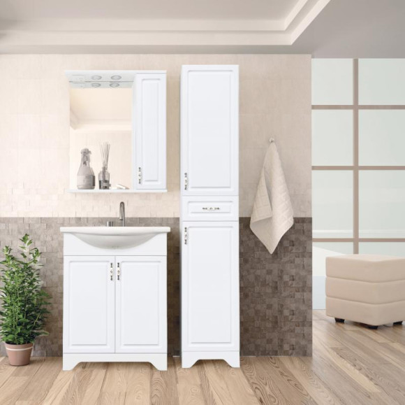 Тумба под раковину Style Line Олеандр 2 90 Белый глянец Тумба под раковину Style Line Олеандр 2 90 Белый глянец