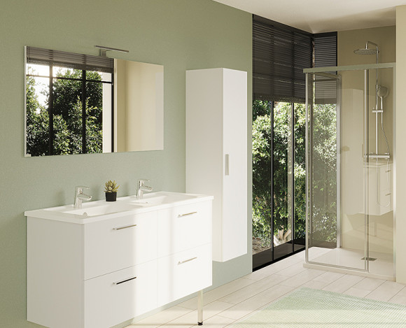 Душевая система Vitra Aquaheat Bliss A47201EXP с термостатом Хром