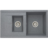 Кухонная мойка Aquaton Делия 87 1A716232DE230 Серая