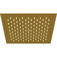 Верхний душ WasserKRAFT Aisch A198 Золото матовое