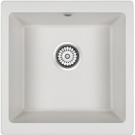 Кухонная мойка Paulmark Gera 50 PM104546-WH Белая Кухонная мойка Paulmark Gera 50 PM104546-WH Белая