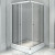 Душевой уголок Radomir 110x90 1-09-1-0-0-1220 профиль Белый стекло прозрачное