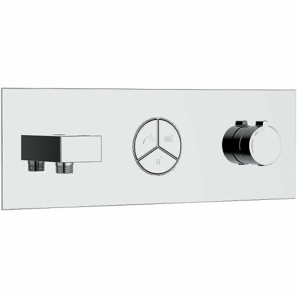 Душевая система Vincea VSFW-432T1CH с термостатом Хром