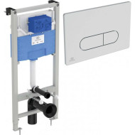 Инсталляция Ideal Standard Prosys R0308AA для унитаза с клавишей смыва Хром