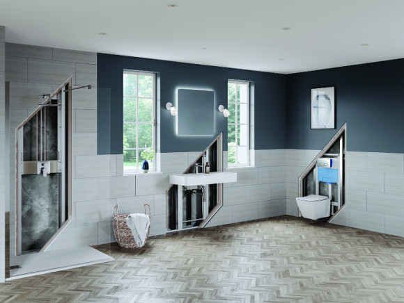 Инсталляция Ideal Standard Prosys R0308AA для унитаза с клавишей смыва Хром