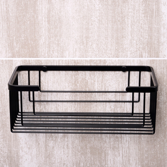 Полка корзина WasserKRAFT K-711B Черная матовая Полка корзина WasserKRAFT K-711B Черная матовая