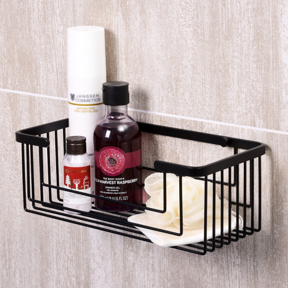 Полка корзина WasserKRAFT K-711B Черная матовая Полка корзина WasserKRAFT K-711B Черная матовая