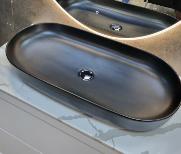 Раковина-чаша CeramaLux 80 78327MB Черная матовая Раковина-чаша CeramaLux 80 78327MB Черная матовая