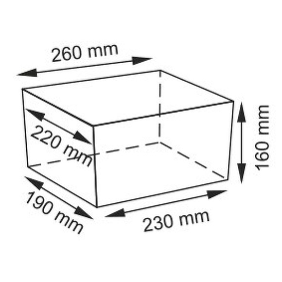Корзина для аксессуаров WasserKRAFT Exter WB-160-M Светло-коричневая Корзина для аксессуаров WasserKRAFT Exter WB-160-M Светло-коричневая
