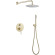 Душевая система Abber Emotion AF8818G Золото матовое Душевая система Abber Emotion AF8818G Золото матовое