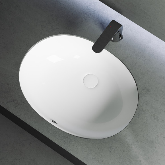 Раковина Ceramicanova Element 56 CN6043 Белая Раковина Ceramicanova Element 56 CN6043 Белая