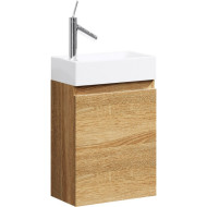 Тумба под раковину Aqwella Леон 40 Ln-MP.01.04/DS подвесная Дуб сонома Тумба под раковину Aqwella Леон 40 Ln-MP.01.04/DS подвесная Дуб сонома