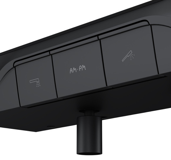 Смеситель для ванны AM.PM Func F8F10522 Черный матовый Смеситель для ванны AM.PM Func F8F10522 Черный матовый