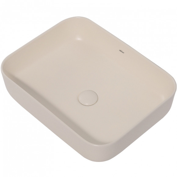 Раковина-чаша Abber Rechteck 50 AC2202MBE Светло-бежевая матовая Раковина-чаша Abber Rechteck 50 AC2202MBE Светло-бежевая матовая