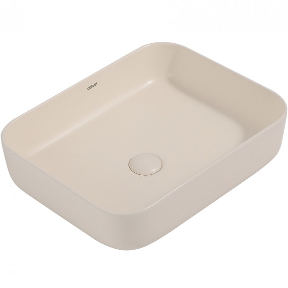 Раковина-чаша Abber Rechteck 50 AC2202MBE Светло-бежевая матовая Раковина-чаша Abber Rechteck 50 AC2202MBE Светло-бежевая матовая