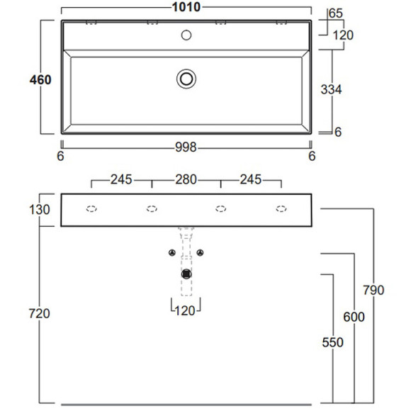 Раковина Simas 101 AG101 bi*1 Белая Раковина Simas 101 AG101 bi*1 Белая