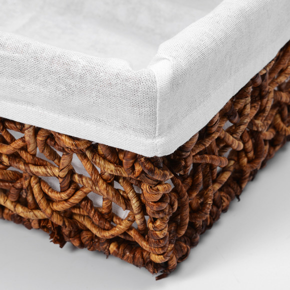 Корзина для аксессуаров WasserKRAFT Exter WB-160-L Светло-коричневая Корзина для аксессуаров WasserKRAFT Exter WB-160-L Светло-коричневая