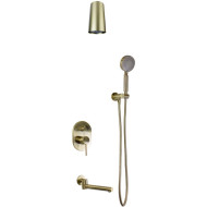 Душевая система Bronze de Luxe Scandi 14582-501BR Бронза