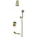 Душевая система Bronze de Luxe Scandi 14582-501BR Бронза Душевая система Bronze de Luxe Scandi 14582-501BR Бронза