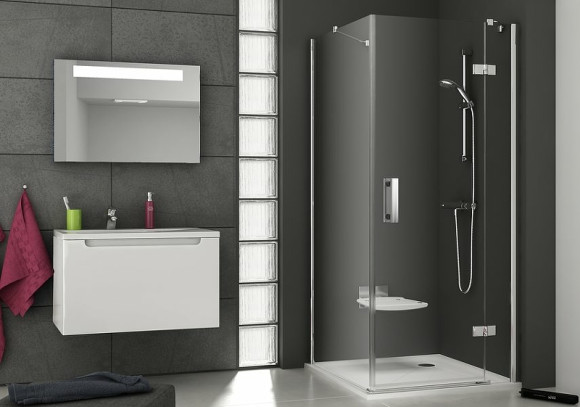 Душевая стенка Ravak SmartLine SMPS-90 R 9SP70A00Z1 профиль Хром стекло Transparent Душевая стенка Ravak SmartLine SMPS-90 R 9SP70A00Z1 профиль Хром стекло Transparent