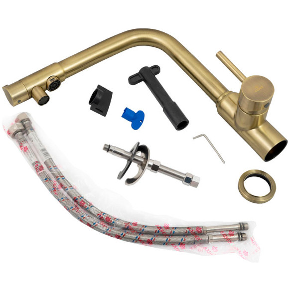 Смеситель для кухни Kaiser Teka 13044-3 Бронза