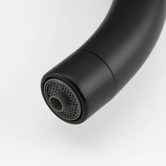 Смеситель для кухни Gappo G03-6 G4303-6 Черный матовый Хром