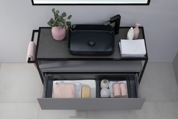 Столешница под раковину Allen Brau Priority 120 1.31012.GR-S Графит структ Столешница под раковину Allen Brau Priority 120 1.31012.GR-S Графит структ