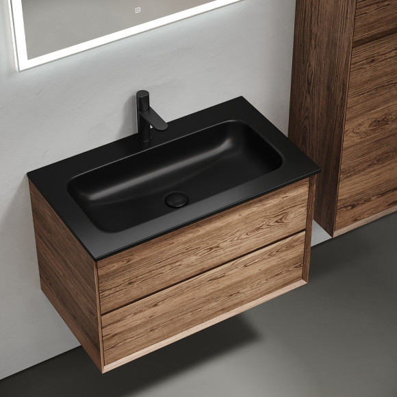 Тумба под раковину Sancos Marmi 2.0 80 MR2.080ECH подвесная Дуб чарльстон